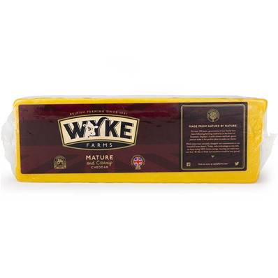 Wyke Farms Mature Coloured Cheddar 2.4kg