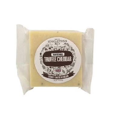 Singletons & Co Trufflewood (Cheddar w/ Black Truffle) Block