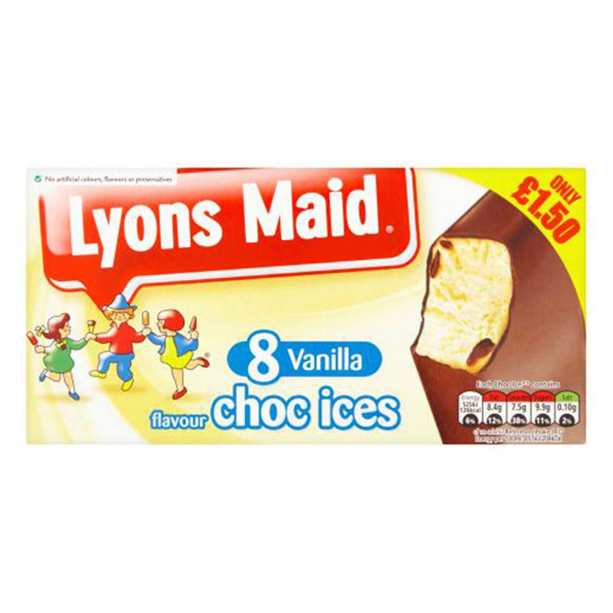lyons maid ice cream prices