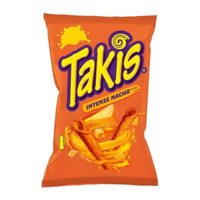 Takis Intense Nacho Cheese Rolled Tortilla Chips