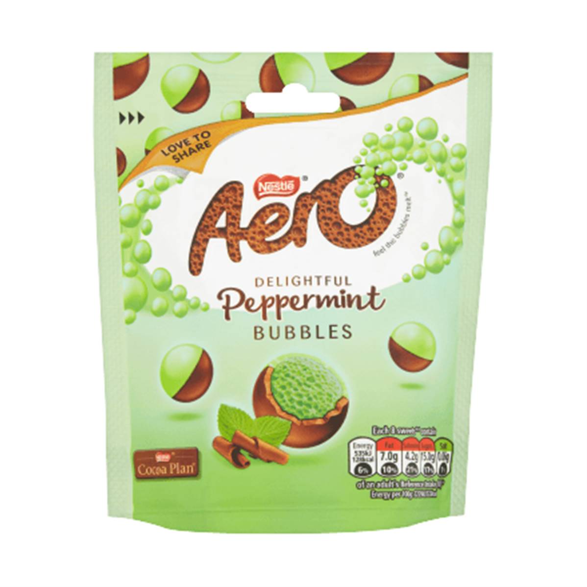 Aero Peppermint Bubbles Pouch