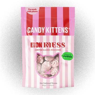 Candy Kitten Eton Mess Vegan Gummy Sweets 140g