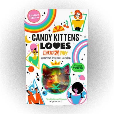 Candy Kitten Loves Vegan Gummy Sweets 140g