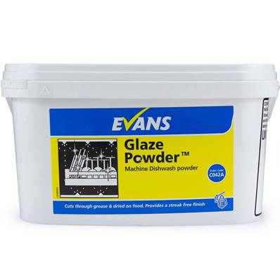 Evans-Vanodine Glaze (Machine Dishwashing Powder)