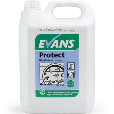 Evans-Vanodine Protect Disinfectant Cleaner - EN1276, EN14476