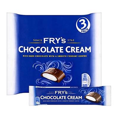 Fry's Chocolate Cream Bar - 3 pack