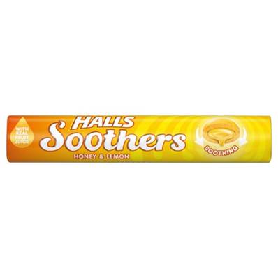 Halls Soothers Honey & Lemon