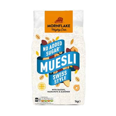 Mornflake Swiss Style Muesli (No Added Sugar)