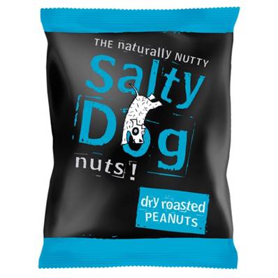 Salty Dog Dry Roasted Peanuts - Pub-Card (BBE 22/10/23)