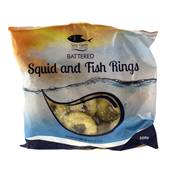 Battered Squid and Fish Rings