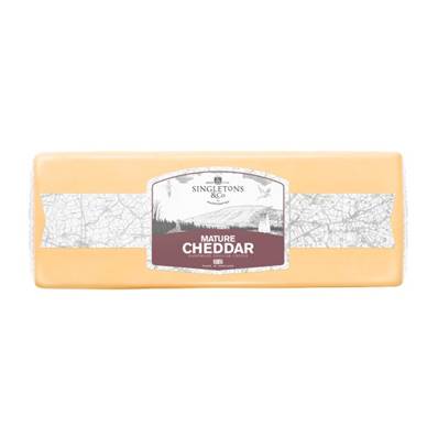 Singletons & Co Mature White Cheddar 2.5kg