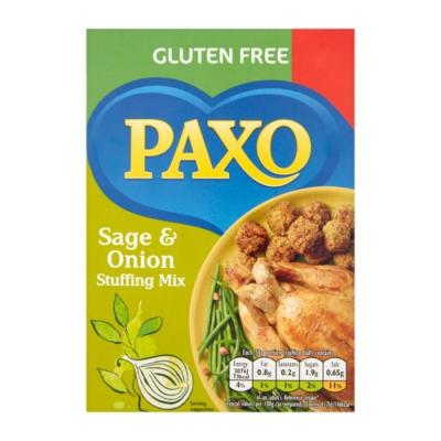 Paxo Sage & Onion Stuffing Mix Gluten Free (BBE 30/11/22)