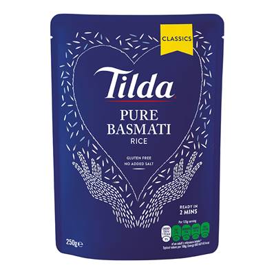 Tilda Steamed Plain Basmati Rice