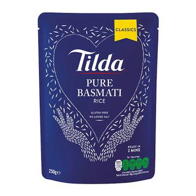 Tilda Steamed Plain Basmati Rice