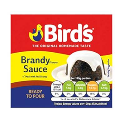 Bird's Brandy Sauce