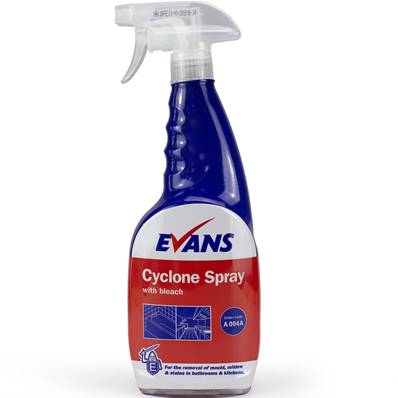 Evans-Vanodine Cyclone Spray (Bleach Spray) 