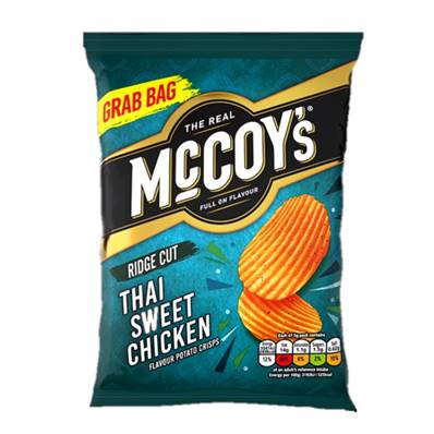 McCoy's Ridge Cut Crisps - Thai Sweet Chicken