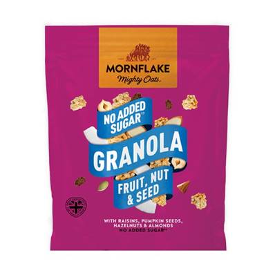 Mornflake Fruit, Nut & Seed Granola - No Added Sugar