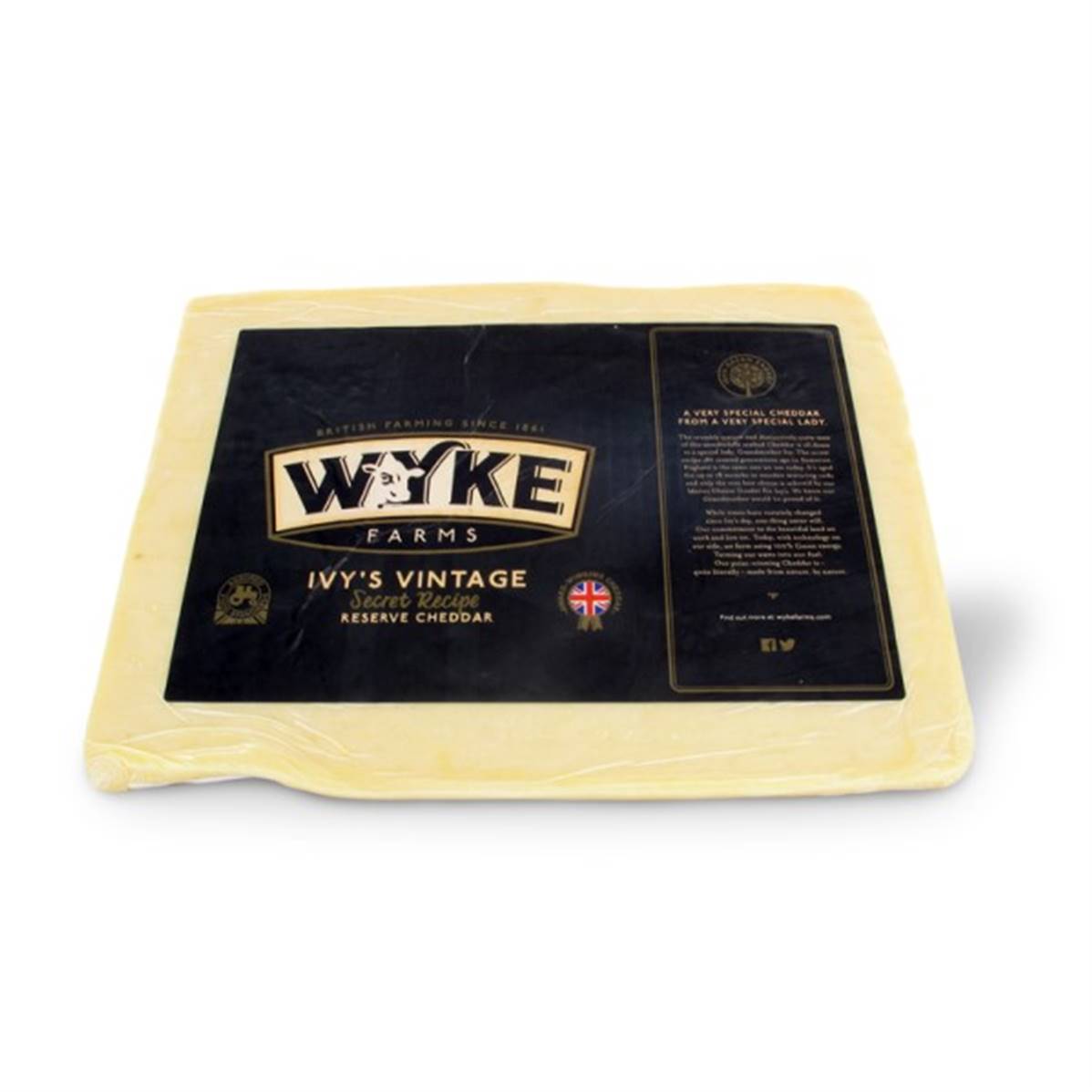 Wyke Farms Farmhouse Vintage Reserve Cheddar Av3kg